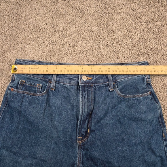 Old Navy Wide Leg Jeans Womens 10 Extra High Rise Baggy Y2K Skater 90s‎ Style - Picture 9 of 14